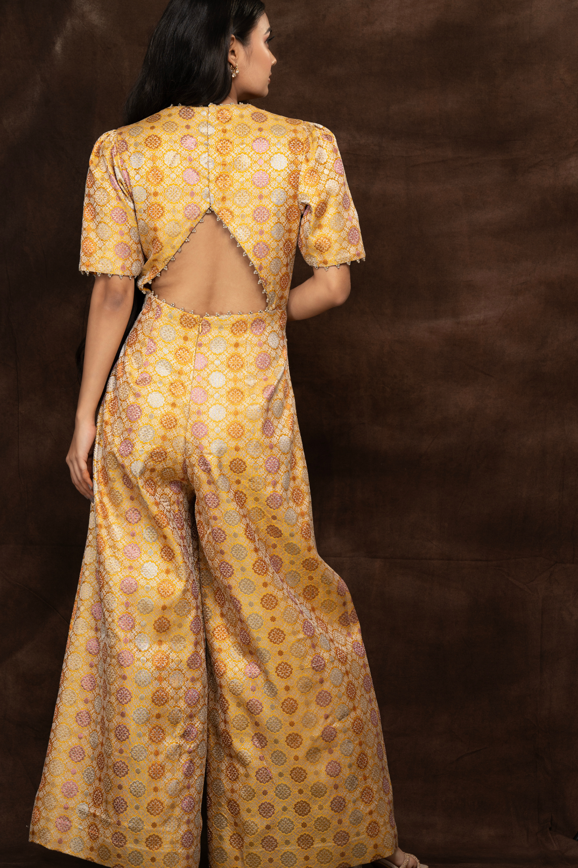 Brocade jumpsuit