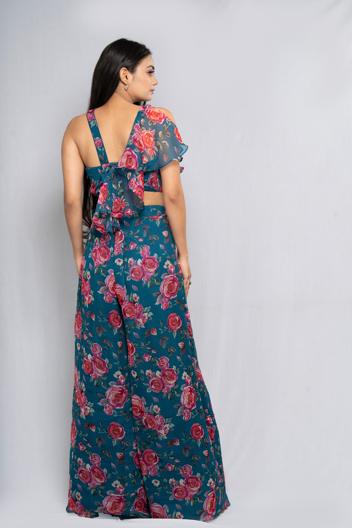 Ruffled jumpsuit